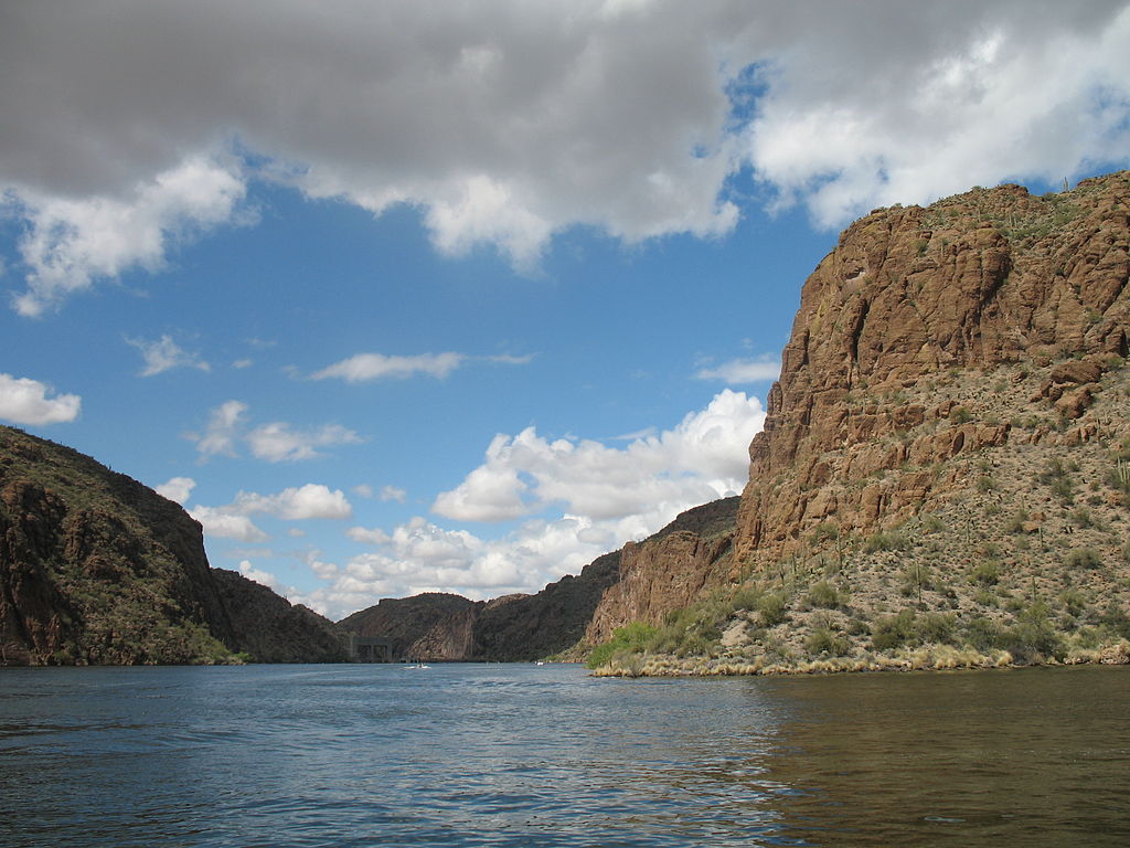 A view of Canyon Lake