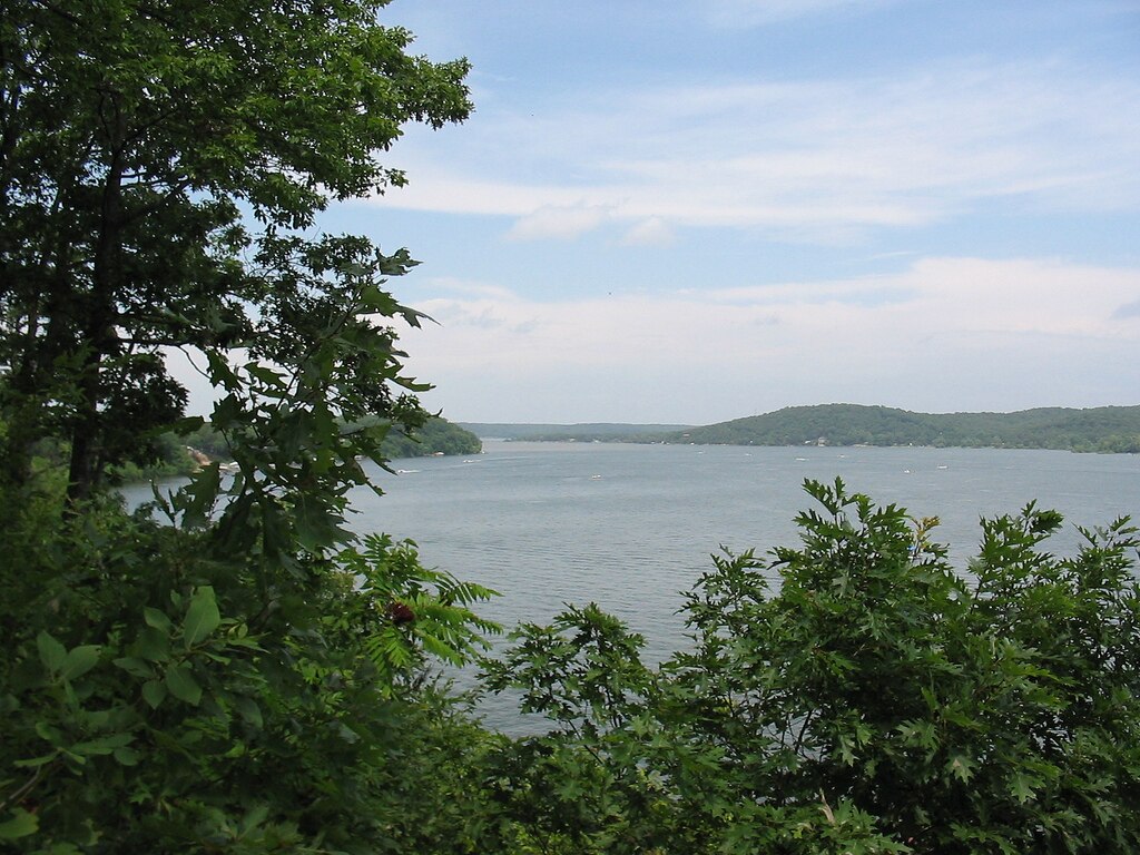A view of a part of Grand Lake near Grove, Oklahoma