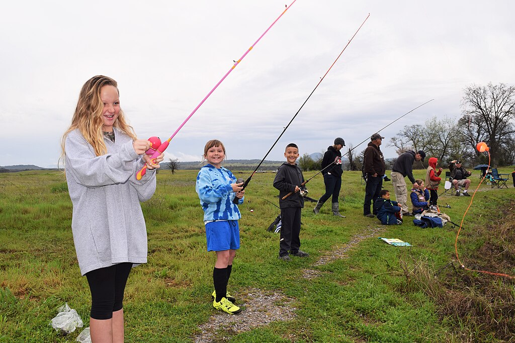Kids Fishing Day 2017 at the Sacramento River Bend Outstanding Natural Area