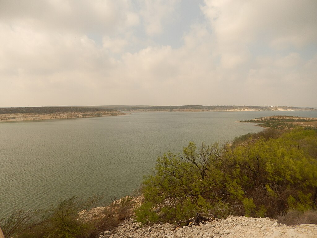 Lake Amistad Reservoir north of Del Rio, TX.