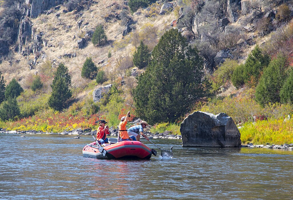 Madison River is one of the most scenic spots in southwestern Montana.