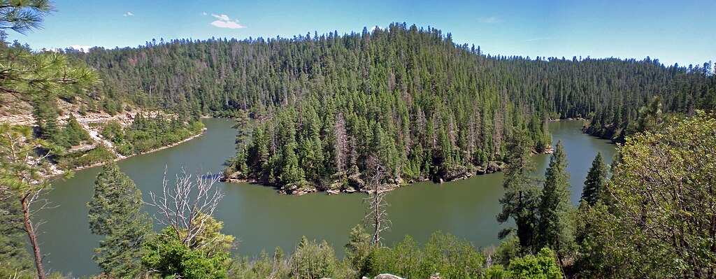 Blue Ridge Reservoir near Mogollon Rim.