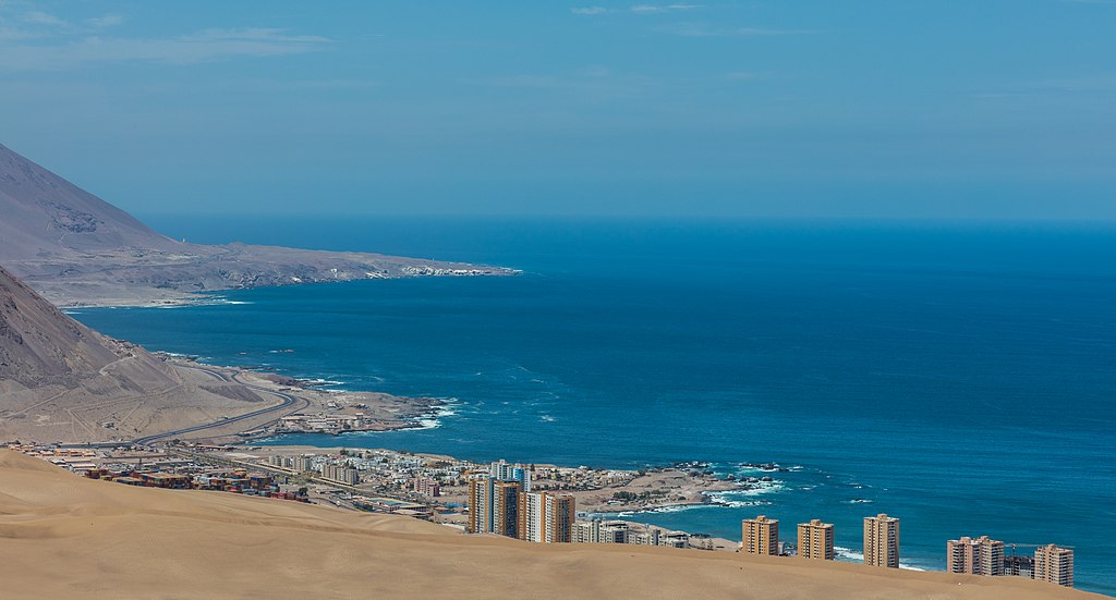 View of Iquique, Chile