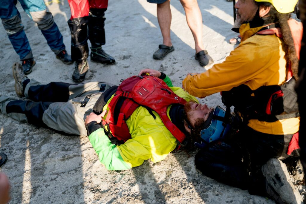 How To Rescue Someone Who Has Fallen Through